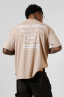 Huge Yrslf Timeless Beige T-Shirt