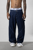 Baggy Pants by Approve Jeanswear with Topstitching